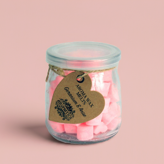 Aroma Wax Melts: Geranium & Anise