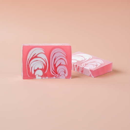 Handcrafted Soap: Rose - Approx 100g
