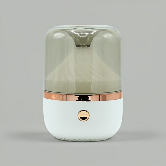 Aroma Diffuser: Humidify & Relax - White & Bronze