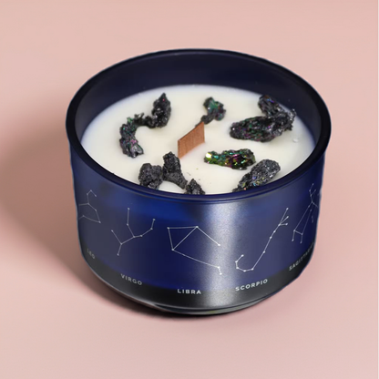 Zodiac Crystal Candle: Libra
