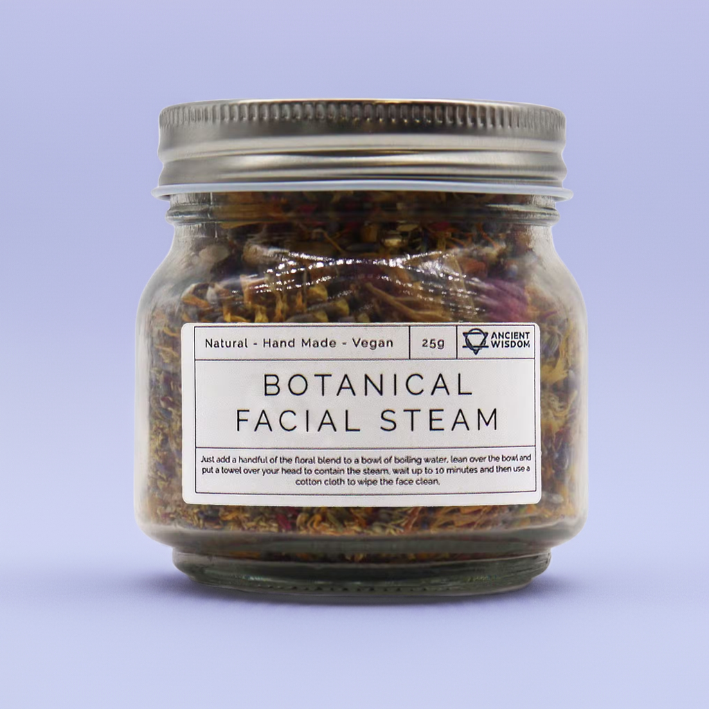 Natural Botanical Facial Steam: Soothing Skincare - 25g