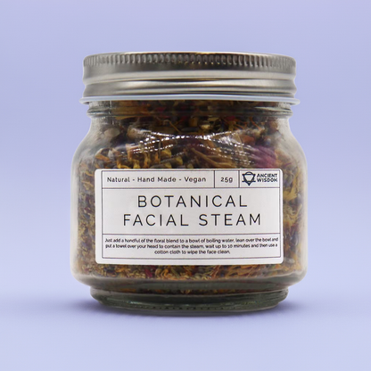 Natural Botanical Facial Steam: Soothing Skincare - 25g