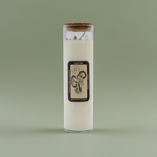 Magic Spell Candle: Seduction - Mixed Gemstones
