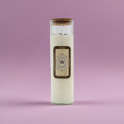 Magic Spell Candle: Success - Amethyst