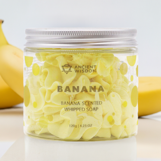 Banana Moisturising Whipped Soap - 120g