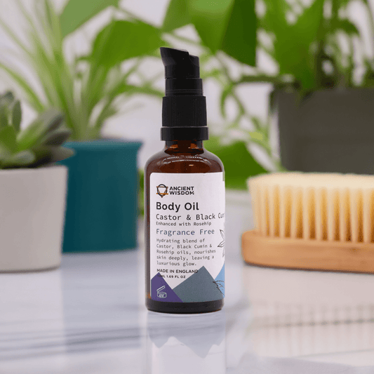Fragrance Free Organic Body Oil - 50ml