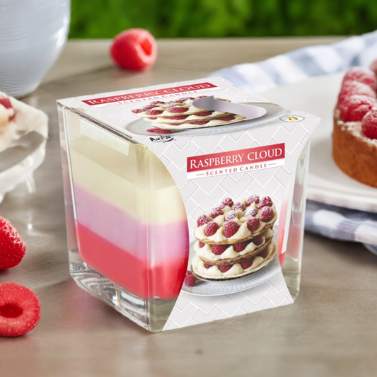 Raspberry Cloud Rainbow Jar Candle - 570g