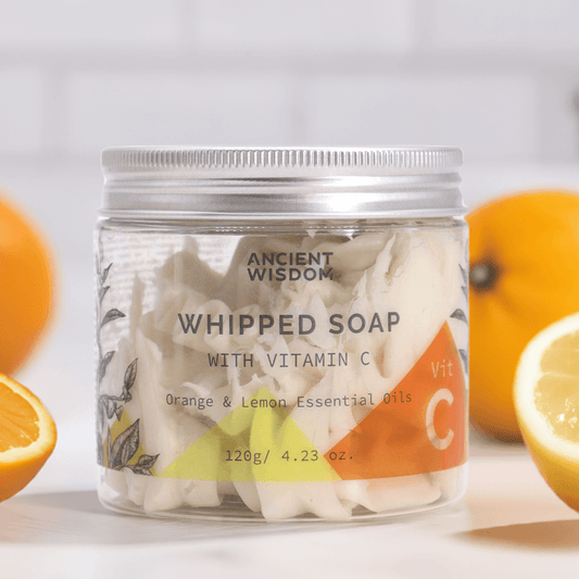 Vitamin C Whipped Soap With Essential Oils - 120g