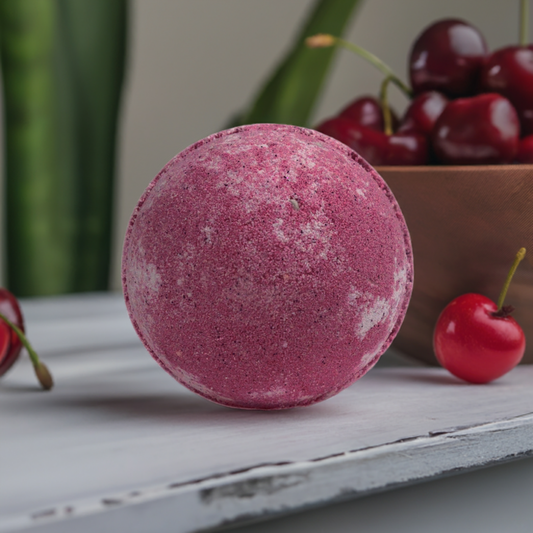 Cherry Bath Bomb - 180g