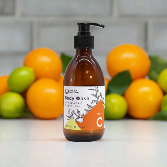 Orange & Lemon Aromatherapy Body Wash with Vitamin C - 300ml