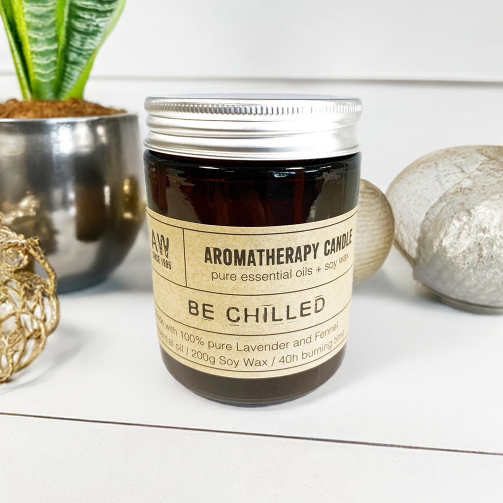 Lavender and Fennel Aromatherapy Candle - 200g
