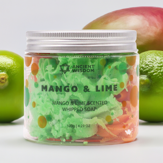 Mango & Lime Moisturising Whipped Soap - 120g