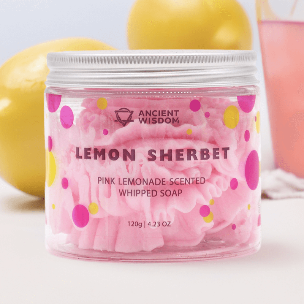Lemon Sherbet Moisturising Whipped Soap 120g