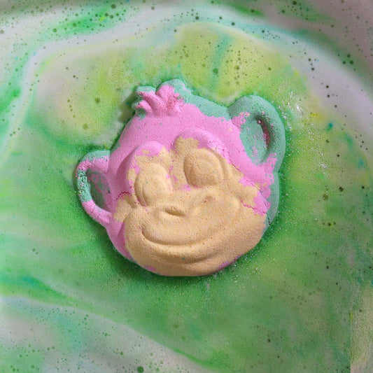 Guava & Strawberry Monkey Bath Bomb - 90g