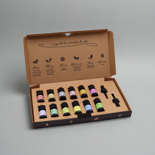 Aromatherapy Essential Oil Set - Starter Pack