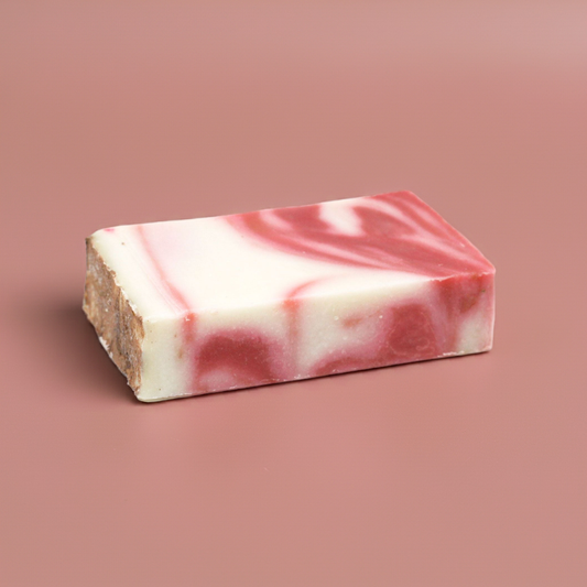 Olive Oil Soap: Red Clay - Approx 100g