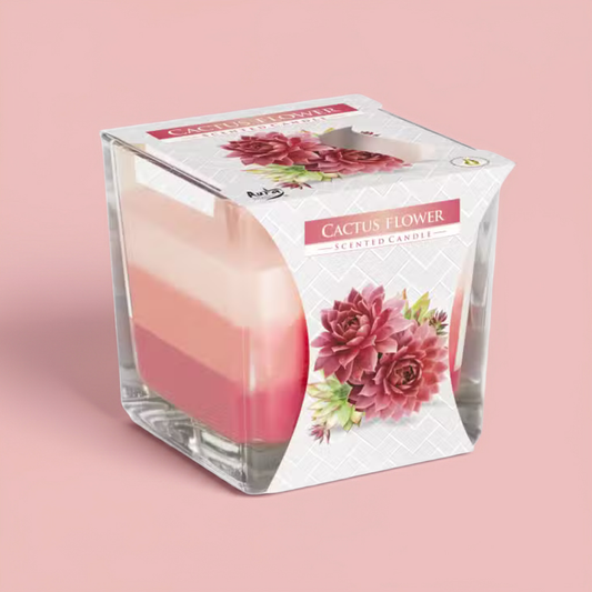 Cactus Flower Rainbow Scented Candle - 570g