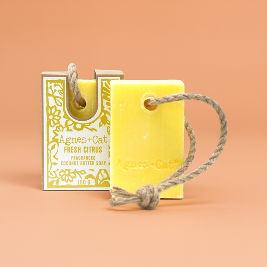 Soap On A Rope: Fresh Citrus - 150g