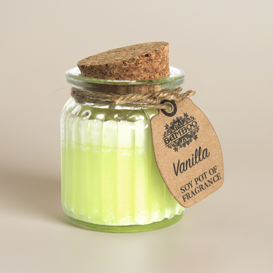 Fragrance Candle Pots: Vanilla - (Set of 2)
