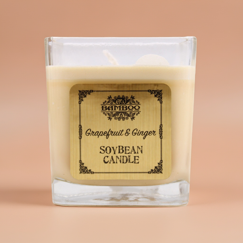 Grapefruit & Ginger Soybean Candle