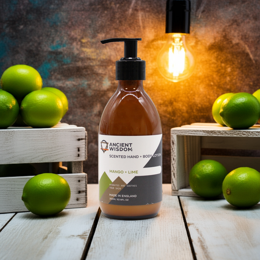Mango + Lime Scented Hand & Body Lotion - 300ml - Bath & Soak