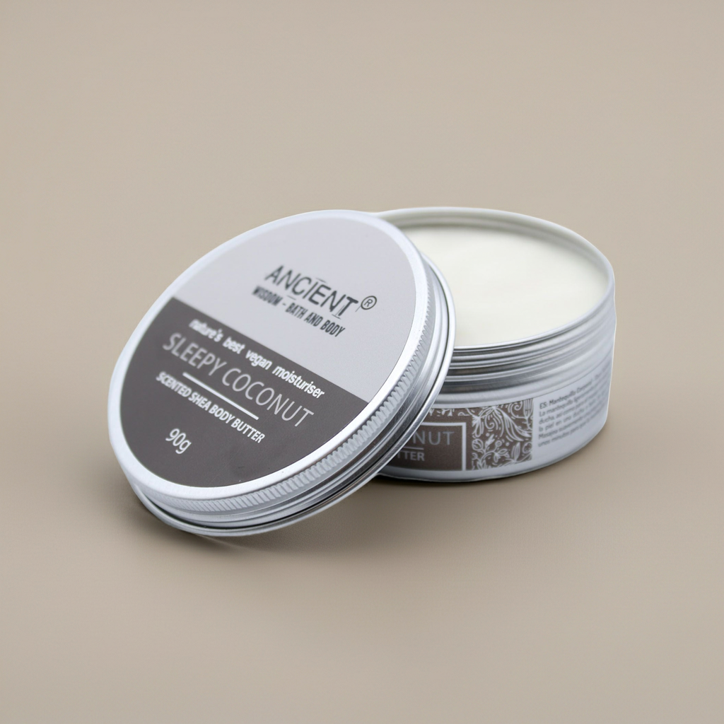 Scented Shea Body Butter: Sleepy Coconut - 90g