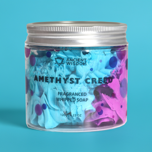 Amethyst Creed Moisturising Whipped Soap - 120g