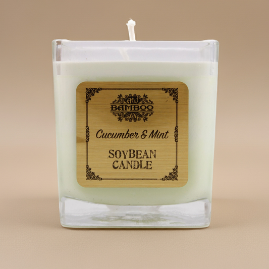Cucumber & Mint Soybean Candle