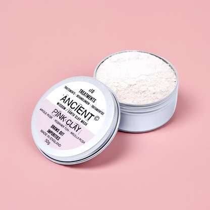 Pink Clay Face Mask: Hydration & Glow - 50g