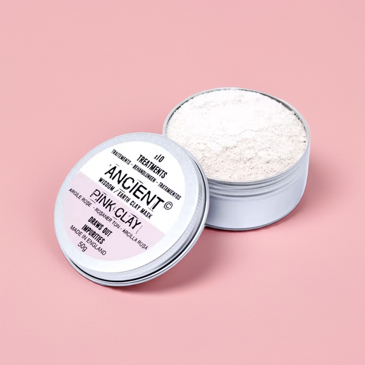 Pink Clay Face Mask For Sensitive Skin - 50g