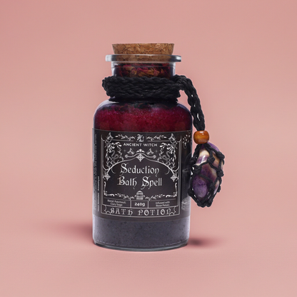 Seduction Bath Spell Potion: Patchouli & Clary Sage - 240g