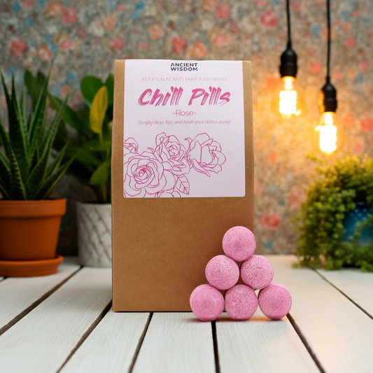 Pack of 30 Mini Bath Bombs - Rose - Bath & Soak