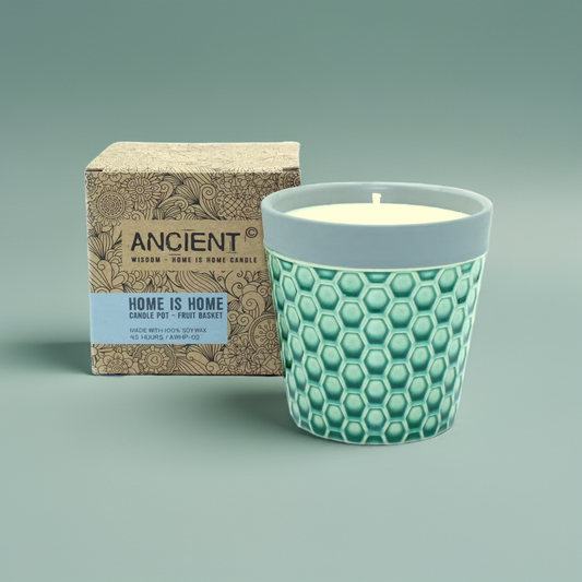 Fruit Basket Scented Candle Pot - 45 Hour Burn