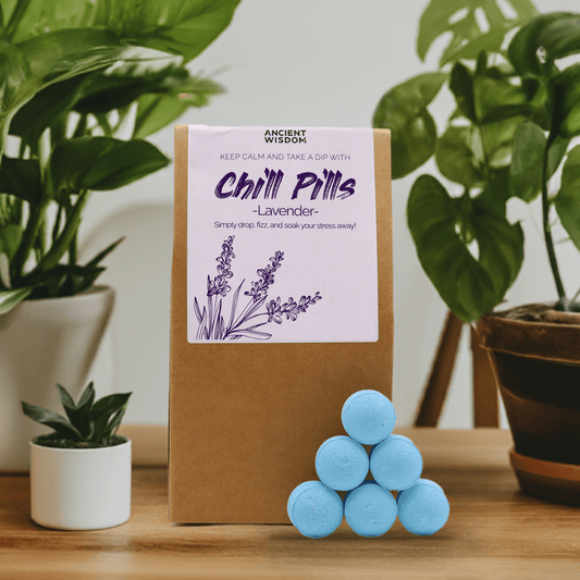 Lavender Chill Pill Bath Bombs - 350g
