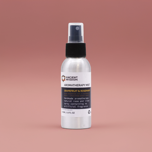 Graperfruit & Rosemary Room Spray: Natural Essential Oil Mist - 100ml