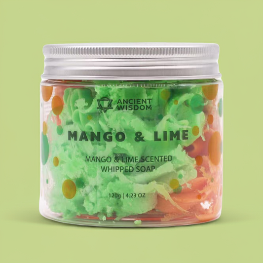 Mango & Lime Moisturising Whipped Soap - 120g