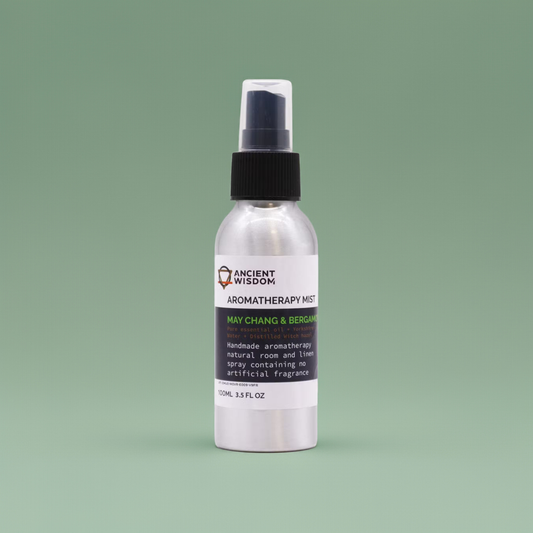 May Chang & Bergamot Room Spray: Uplifting Essential Oil Mist - 100ml