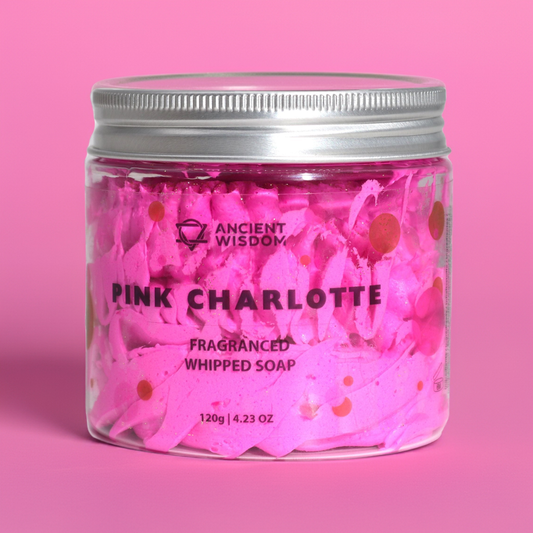 Pink Charlotte Moisturising Whipped Soap - 120g