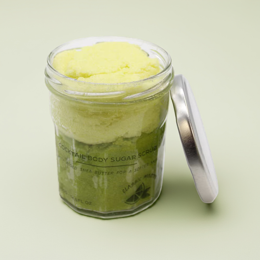 Mojito Exfoliating Sugar Body Scrub: Soft Skin & Refreshing Cleanse - 300g