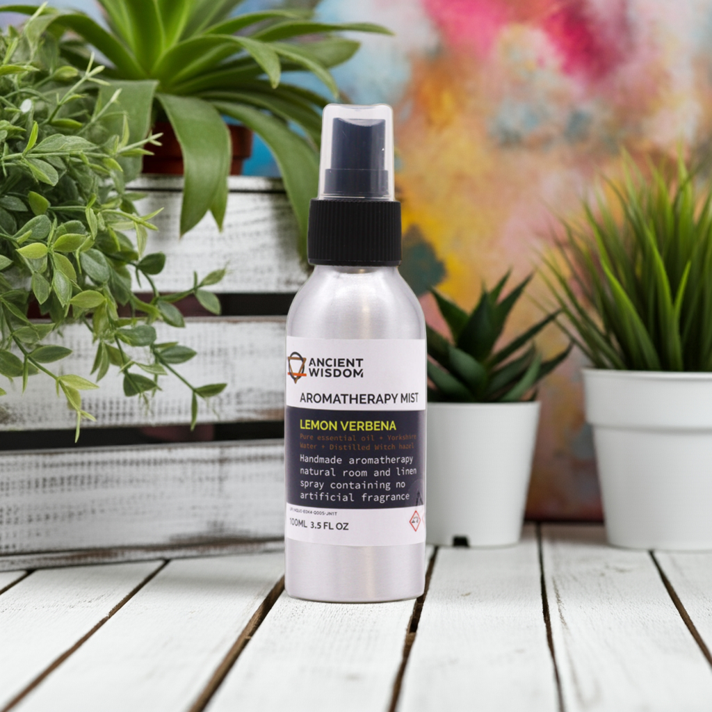 Lemon Verbena Room Spray: Refreshing Essential Oil Mist - 100ml