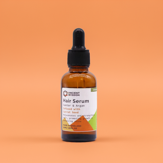 Organic Carrot Seed Hair Serum: Natural Hair Revival - 30ml