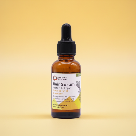 Organic Rosemary Hair Serum: Hair Growth & Scalp Care - 30ml
