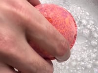 Elemental Crystal Bath Bomb: Flames & Fire - 180g