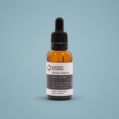 Natural Face Serum: Hydrates & Protects - 30ml
