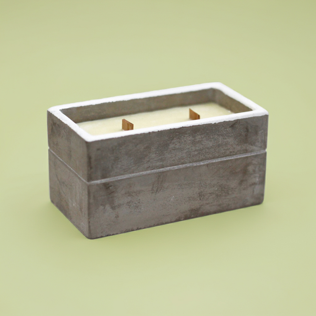 Concrete Candle - Spiced South Sea Lime