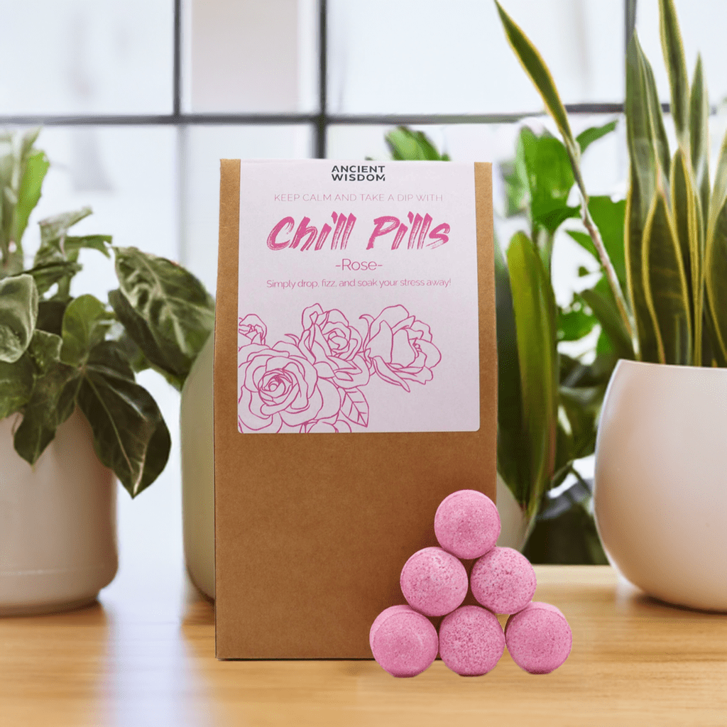 Rose Chill Pill Bath Bombs - 350g
