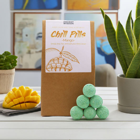 Mango Chill Pill Bath Bombs - 350g