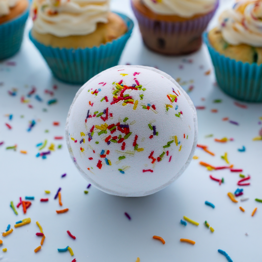 Summer Peonies Rainbow Bath Bomb - 180g