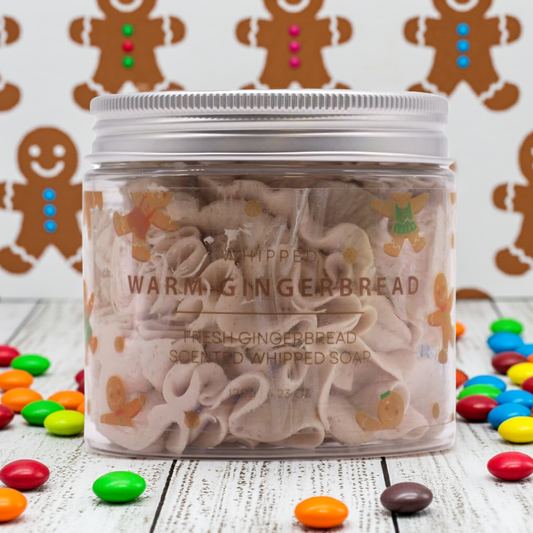 Warm Gingerbread Moisturising Whipped Soap - 120g