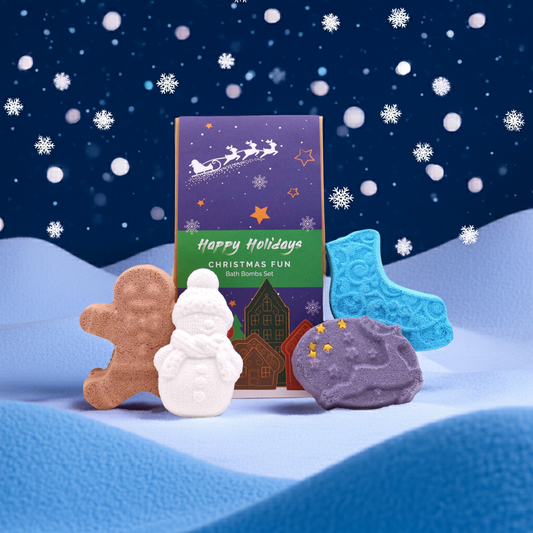 Christmas Bath Bomb Gift Pack: Christmas Fun